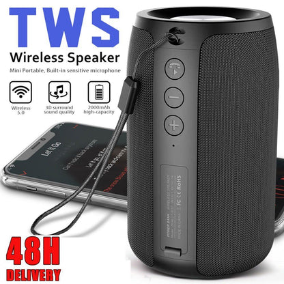 High Bass Ultra Loud Bluetooth Speakers Wireless Portable Speaker Outdoor